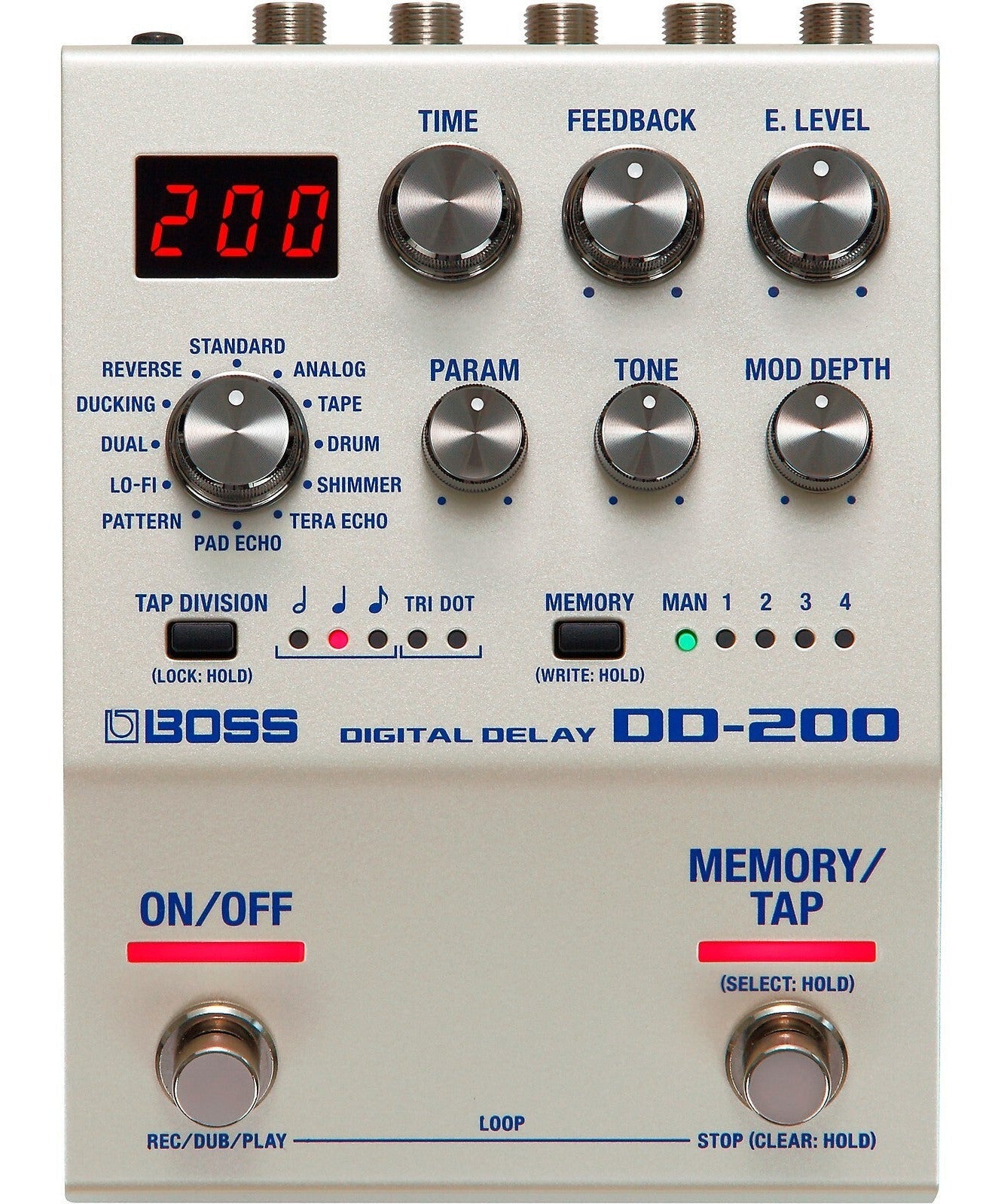 Boss DD - 200 Digital Delay Guitar Effects Pedal - Remenyi House of Music