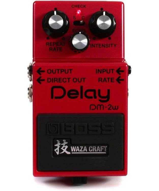 Boss DM - 2W Delay Waza Craft Guitar Effects Pedal - Remenyi House of Music