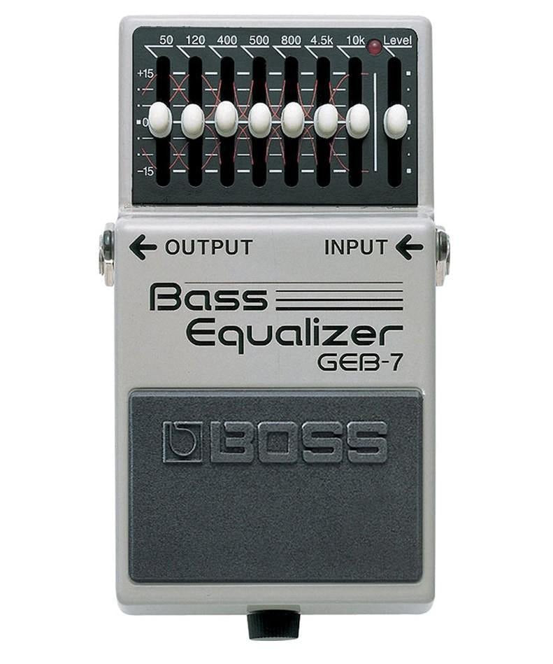 BOSS GEB - 7 (7 Band Graphic BASS Equalizer) Pedal - Remenyi House of Music