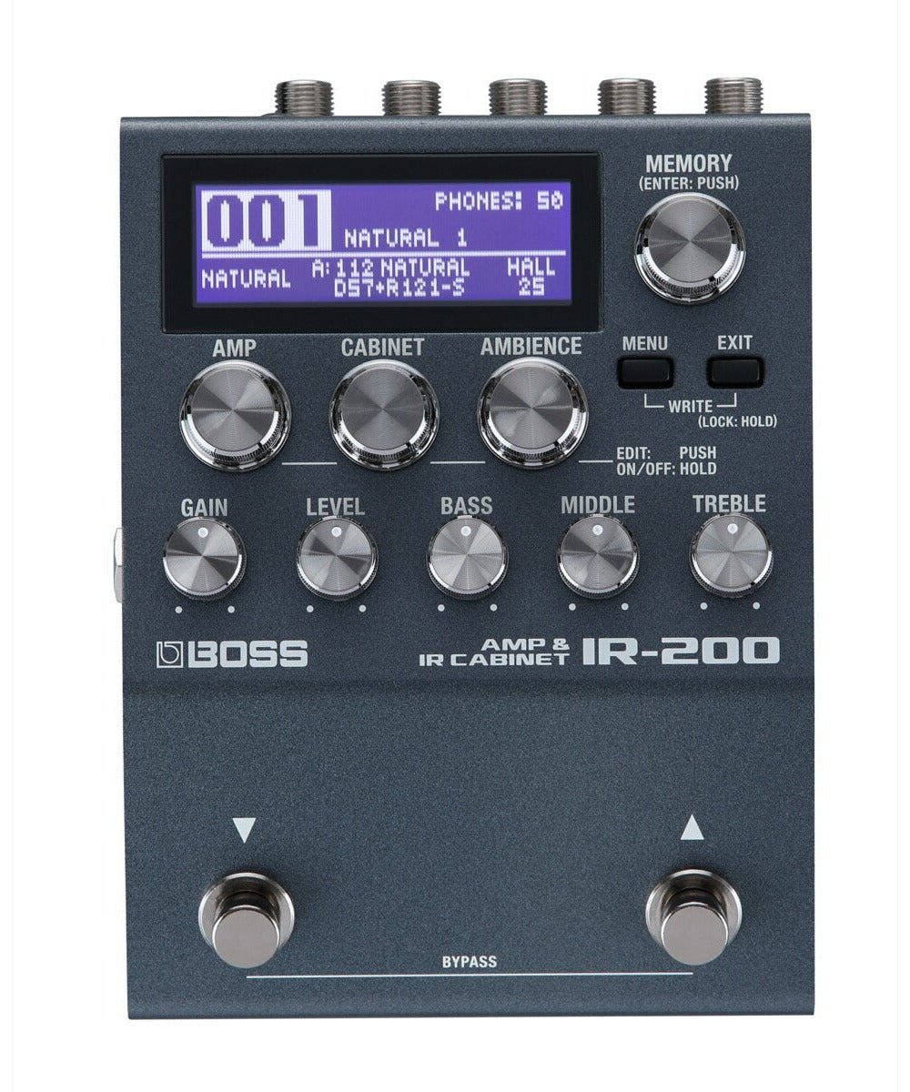 Boss IR - 200 Amp & IR Cabinet Guitar Effects Pedal - Remenyi House of Music