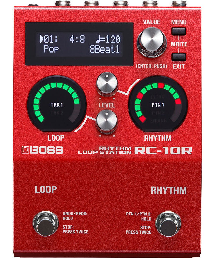 Boss RC - 10R Rhythm Loop Station Guitar Effects Pedal, External MIDI Connector - Remenyi House of Music