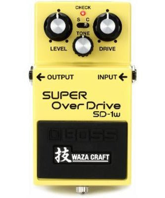 Boss Super Overdrive WAZA CRAFT SD - 1W Pedal - Remenyi House of Music