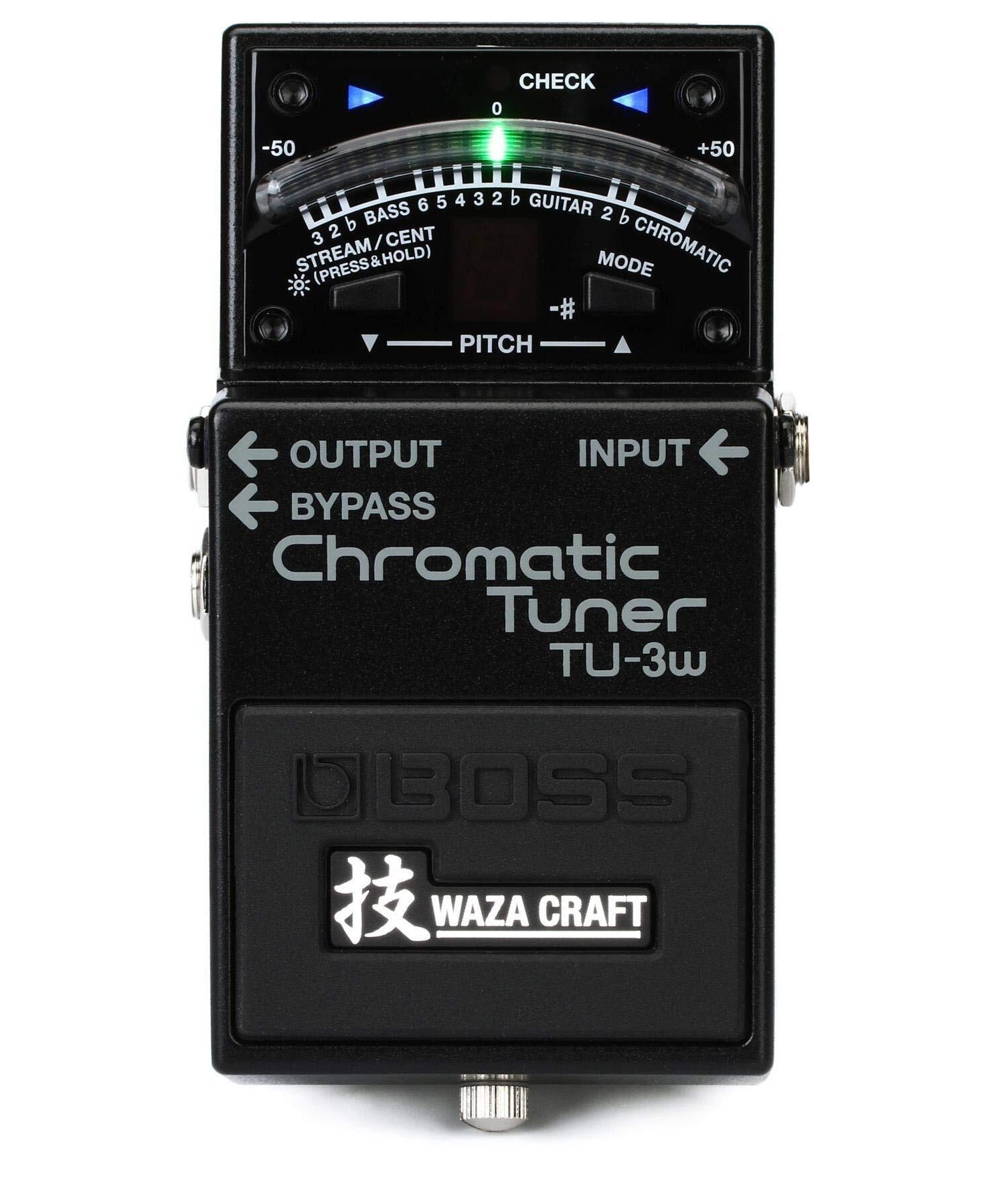 Boss Tu - 3W Waza Craft Chromatic Tuner Pedal - Remenyi House of Music