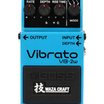 Boss VB - 2W Waza Craft Vibrato Pedal - Remenyi House of Music