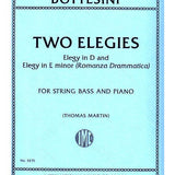 Bottesini, G. - Two Elegies: Elegy in D and Elegy in E minor (Romanza Drammatica) - Remenyi House of Music