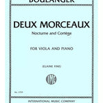 Boulanger, L. - Deux Morceaux: Nocturne and Cortege - Remenyi House of Music