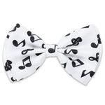 Bow Tie - White with Black Notes - Remenyi House of Music