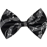 Bowtie - Black with White Notes - Remenyi House of Music