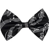 Bowtie - Black with White Notes - Remenyi House of Music