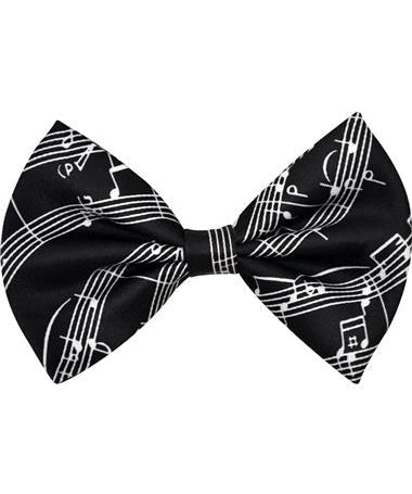 Bowtie - Black with White Notes - Remenyi House of Music