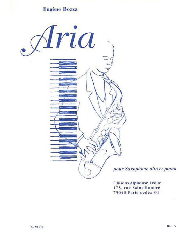 Bozza, E. - Aria - Remenyi House of Music