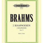 Brahams, J. - Two Rhapsodies Op. 79 - Remenyi House of Music