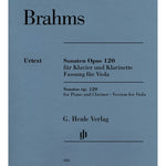 Brahms: Clarinet Sonatas Op. 120 (arranged for viola) - Remenyi House of Music