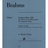 Brahms: Clarinet Sonatas Op. 120 (arranged for viola) - Remenyi House of Music