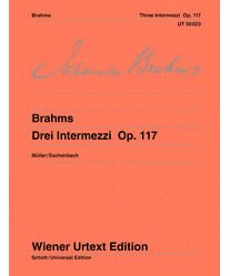 Brahms J. - 3 Intermezzi Op 117 - Remenyi House of Music