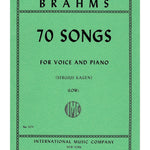 Brahms, J. - 70 Songs - Low Voice - Remenyi House of Music