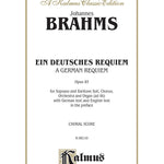 Brahms, J. - A German Requiem (Ein Deutsches Requiem), Opus 45 - Remenyi House of Music