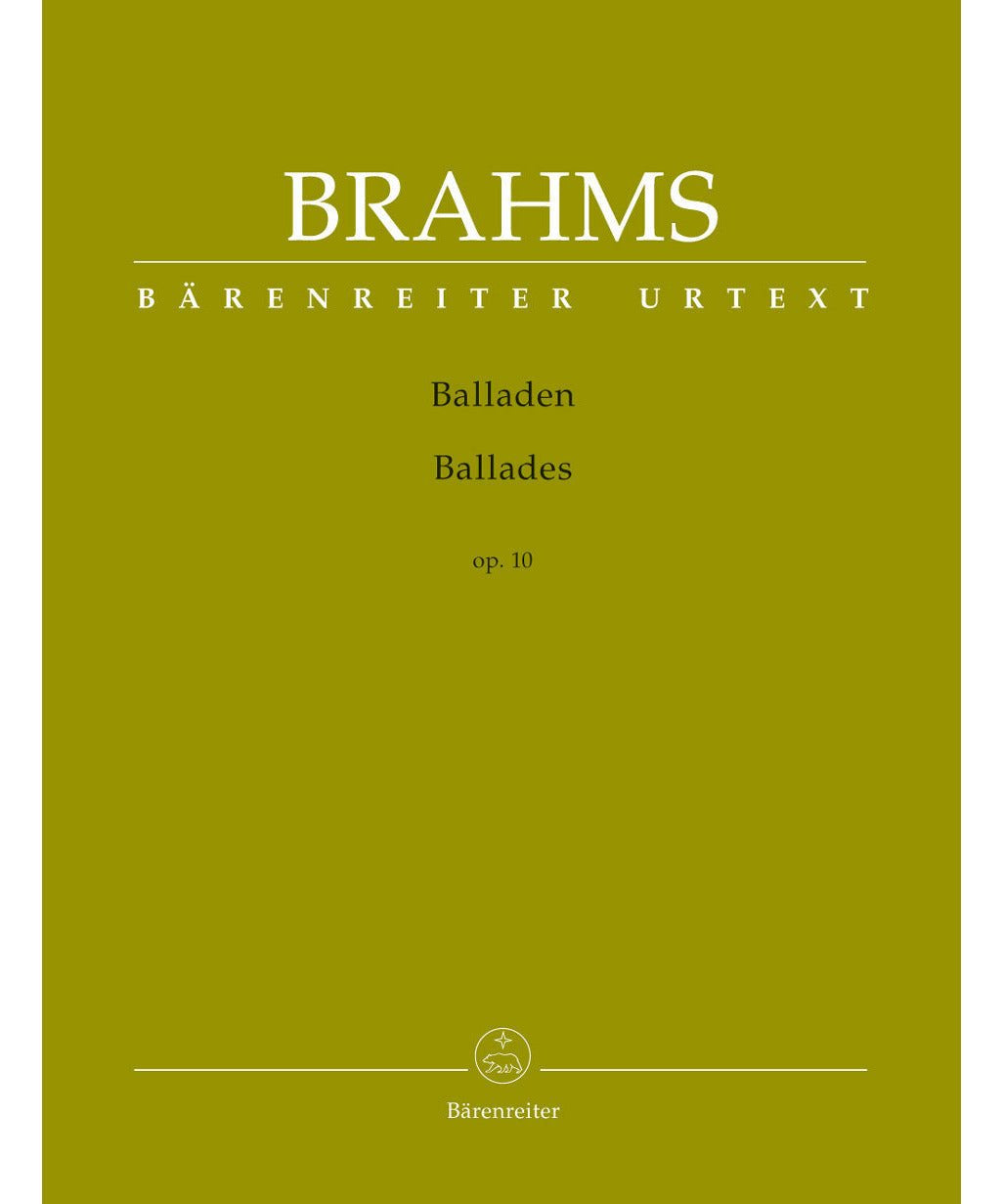 Brahms J. - Ballades Op 10 - Remenyi House of Music