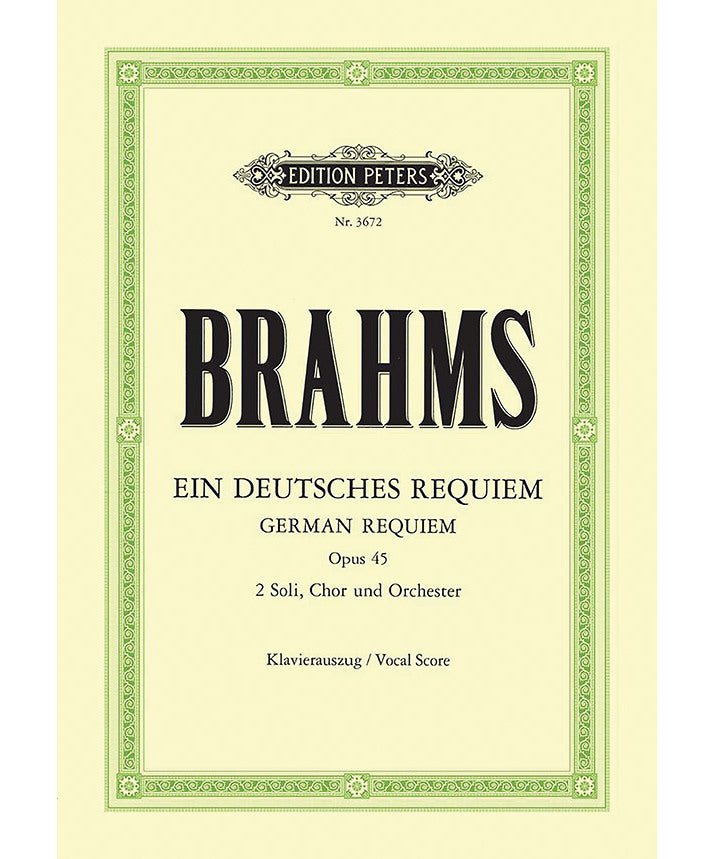 Brahms J. - German Requiem Op 45 - Remenyi House of Music