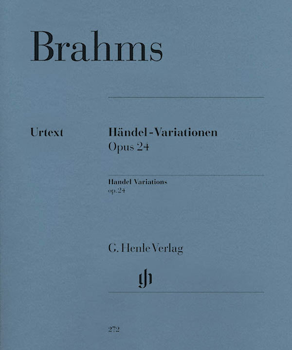 Brahms J. - Handel Variations Op. 24 - Remenyi House of Music