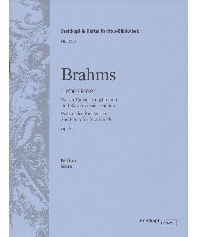 Brahms, J. - Liebeslieder Waltzes, Op. 52 - Remenyi House of Music