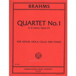 Brahms J. - Piano Quartet 1 In G - Opus 25 - Remenyi House of Music