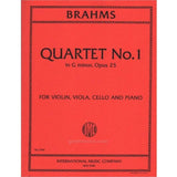 Brahms J. - Piano Quartet 1 In G - Opus 25 - Remenyi House of Music