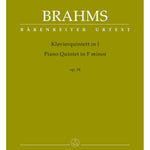 Brahms J. - Piano Quintet In F - Op 34 - Remenyi House of Music