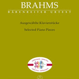 Brahms, J. - Selected Piano Pieces - Remenyi House of Music