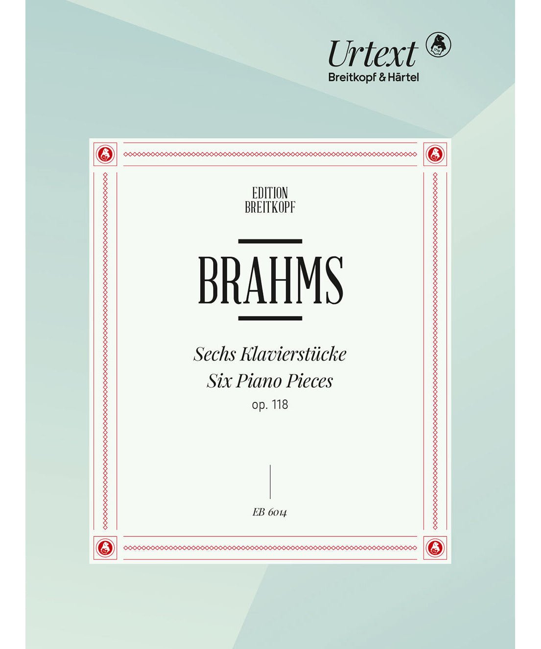 Brahms, J. - Six Piano Pieces, Op. 118 - Remenyi House of Music