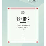 Brahms, J. - Six Piano Pieces, Op. 118 - Remenyi House of Music