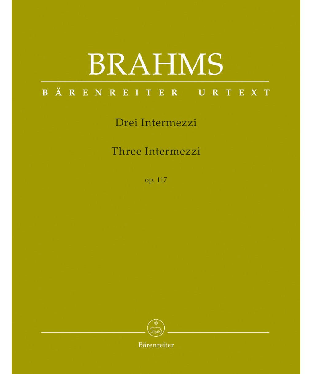 Brahms, J. - Three Intermezzi Op.117 - Remenyi House of Music