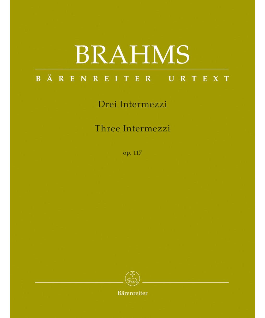 Brahms, J. - Three Intermezzi Op.117 - Remenyi House of Music