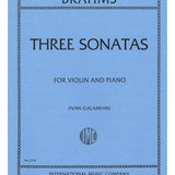 Brahms J. - Three Sonatas for Violin and Piano - Remenyi House of Music