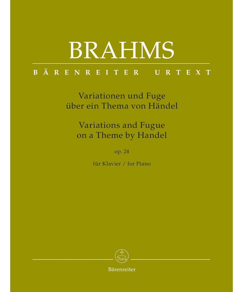 Brahms J. - Variations & Fugue On A Theme By Handel - Remenyi House of Music