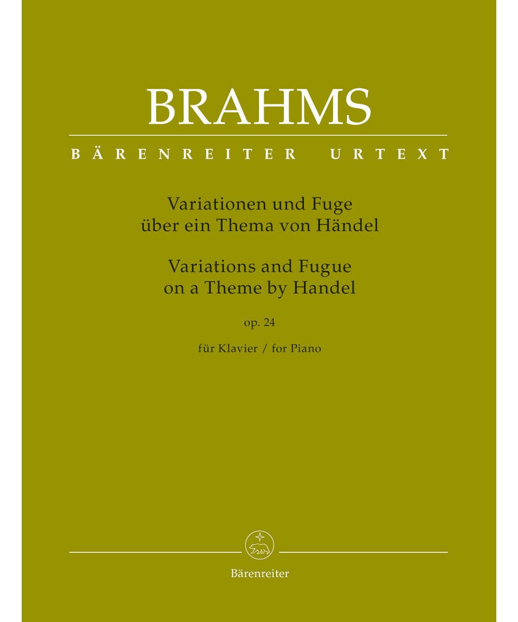 Brahms J. - Variations & Fugue On A Theme By Handel - Remenyi House of Music