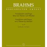 Brahms J. - Variations & Fugue On A Theme By Handel - Remenyi House of Music