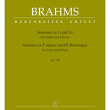 Brahms J. - Viola Sonatas In F - & Eb Op 120 - Remenyi House of Music