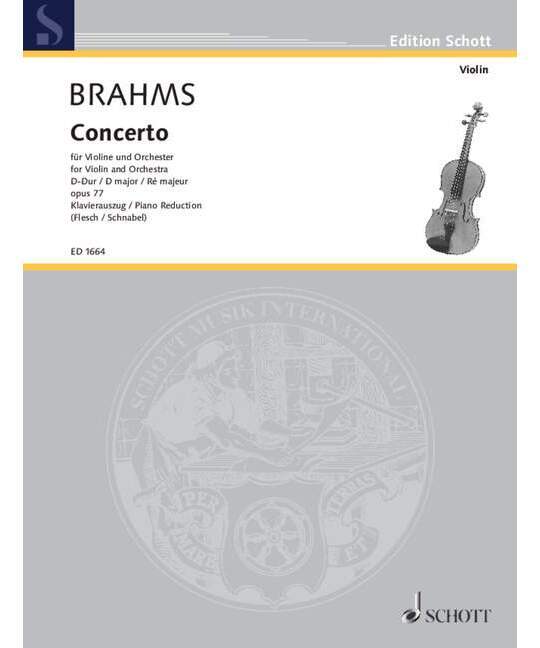 Brahms, J. - Violin Concerto in D, Op. 77 - Remenyi House of Music