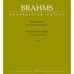 Brahms J. - Violin Sonata In G Op 78 - Remenyi House of Music