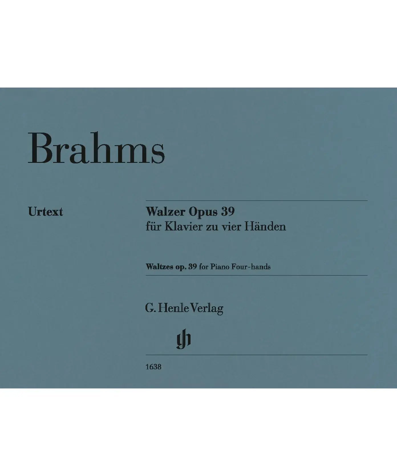 Brahms J. - Waltzes Opus 39 - 1 Piano 4 Hands - Remenyi House of Music