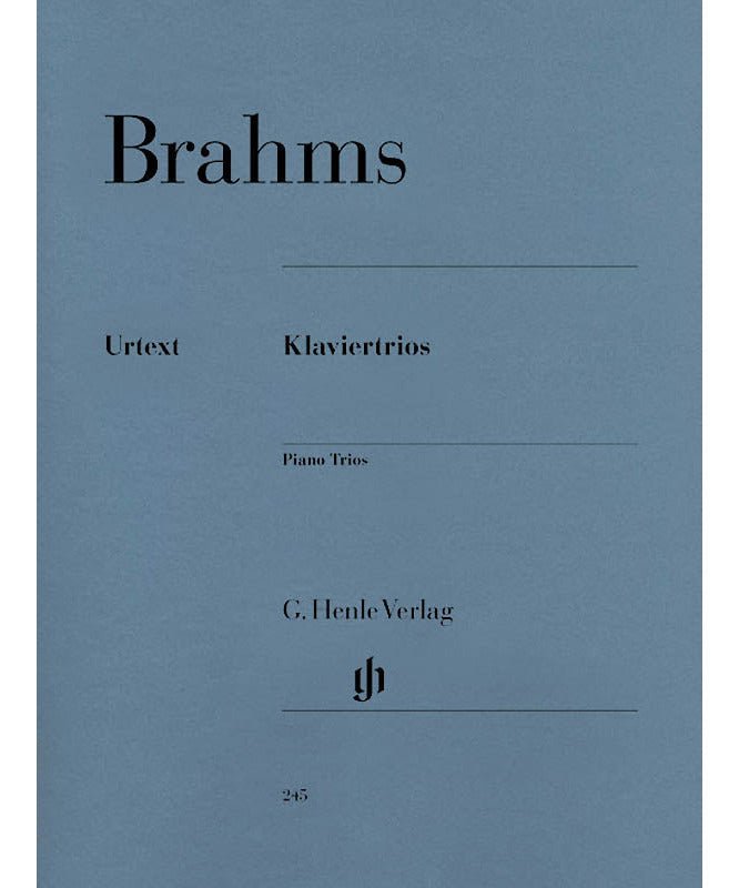 Brahms: Piano Trios - Remenyi House of Music