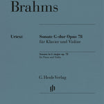 Brahms: Sonata for Piano and Violin in G Major, Op. 78 - Remenyi House of Music