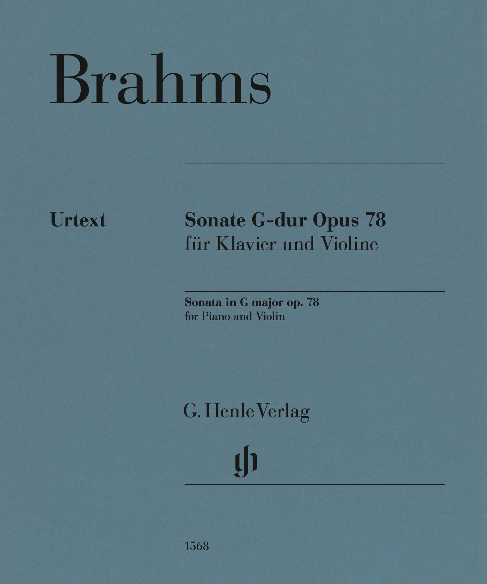 Brahms: Sonata for Piano and Violin in G Major, Op. 78 - Remenyi House of Music