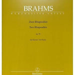 Brahms’ Two Rhapsodien, Op. 79 for Piano - Remenyi House of Music