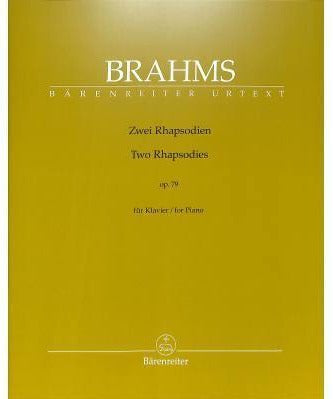 Brahms’ Two Rhapsodien, Op. 79 for Piano - Remenyi House of Music