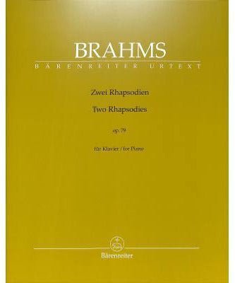 Brahms’ Two Rhapsodien, Op. 79 for Piano - Remenyi House of Music