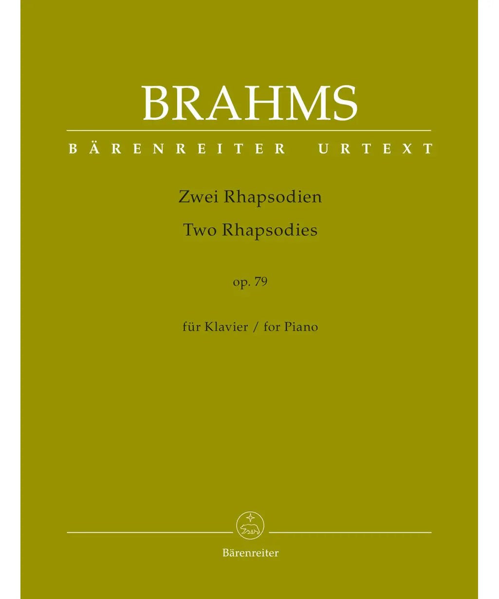 Brahms’ Two Rhapsodien, Op. 79 for Piano - Remenyi House of Music