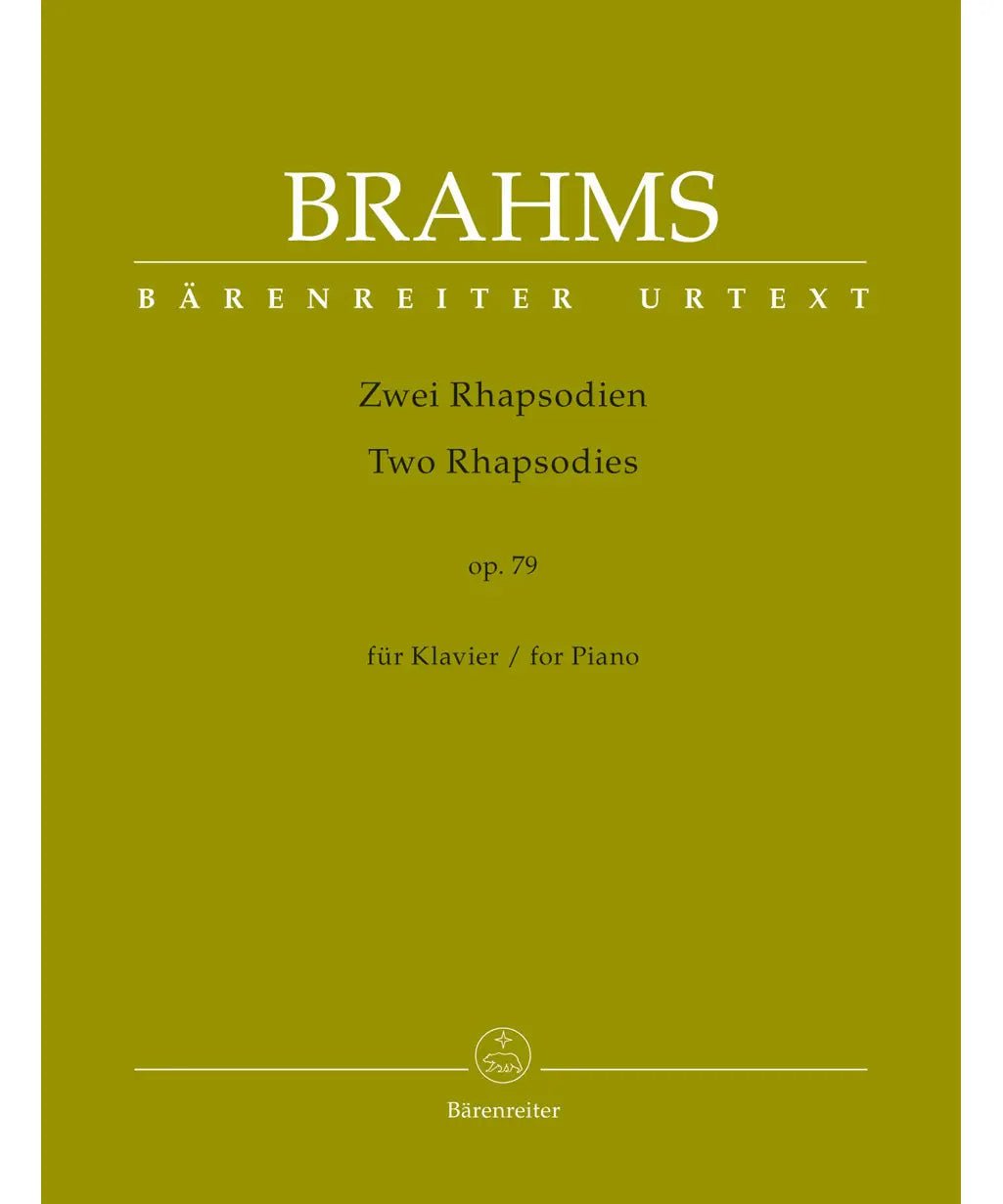 Brahms’ Two Rhapsodien, Op. 79 for Piano - Remenyi House of Music