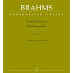 Brahms’ Two Rhapsodien, Op. 79 for Piano - Remenyi House of Music
